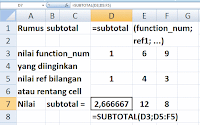 Rumus Matematika Microsoft Excel 2007 bag satu