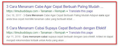 Cara Cek Kanibal Keyword atau kanibal konten