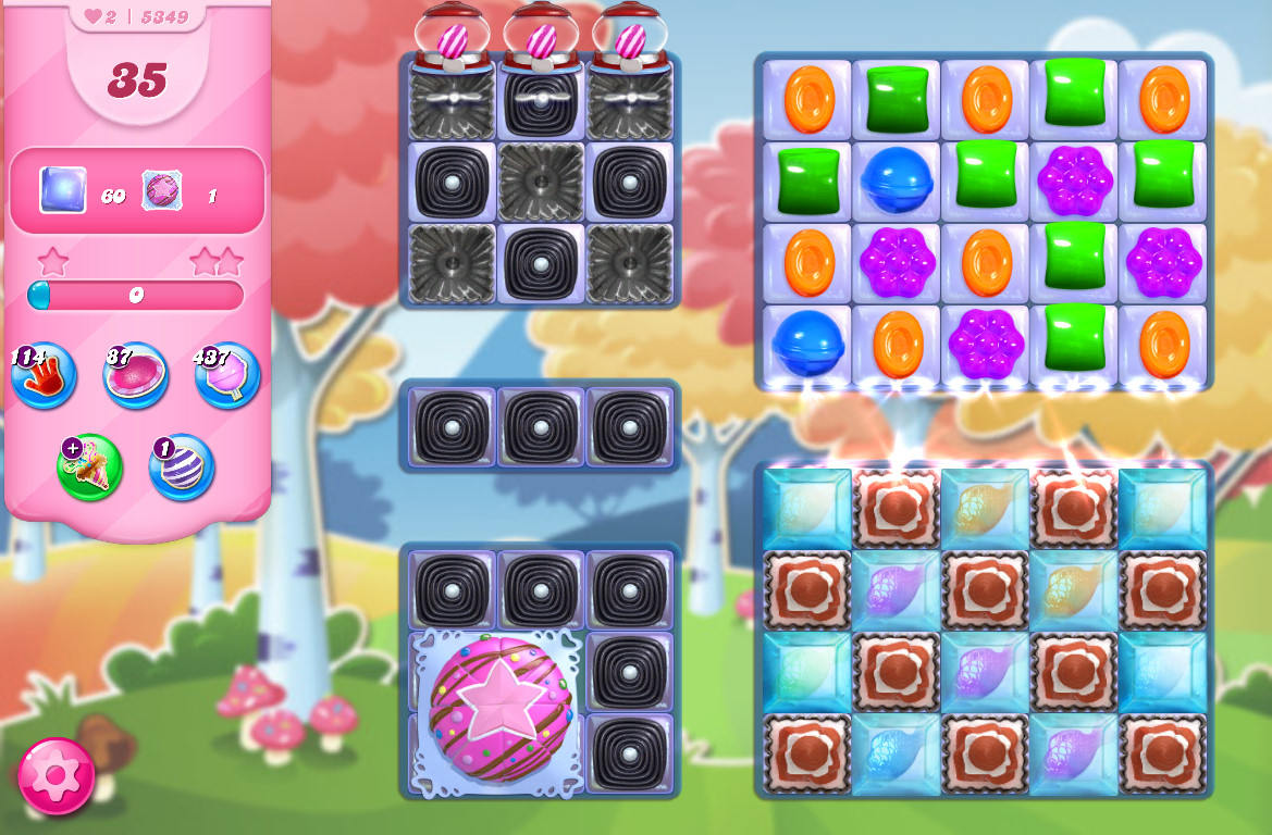 Candy Crush Saga level 5349