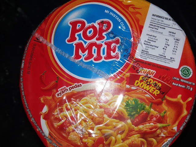 Pop Mie Pedas Dower