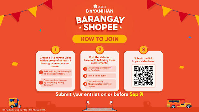 Win a Shopee-sponsored Community Project for your Barangay