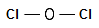 Fig. 1 : Connect the atoms of Cl2O with single bonds - Method for dot structures