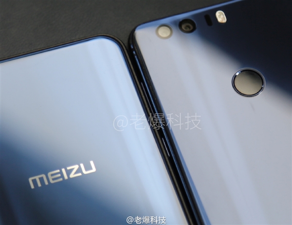 Meizu X Image 1 Front and Back View