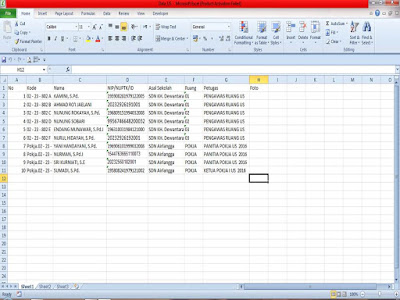 Cara Import Data dari Microsoft Excel ke Word