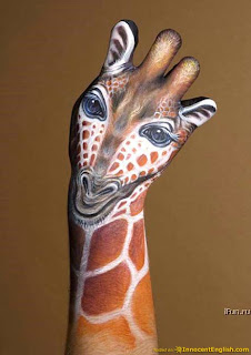 Amazing Animal Hand Painting