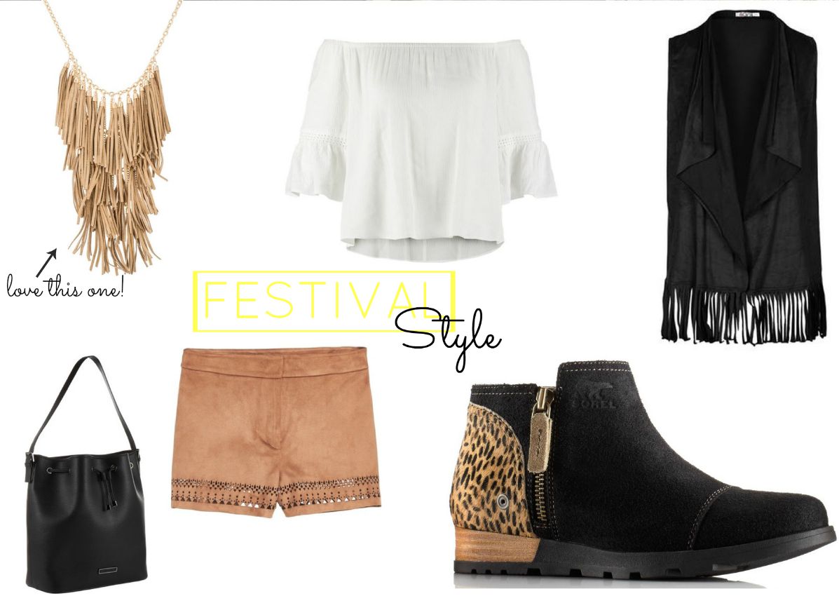 Festival Style Sorel Fransen Mode Fashion Inspiration Trends