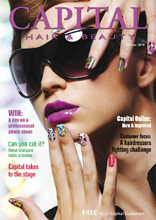 Celebrity Hairstyles Magazine Cover