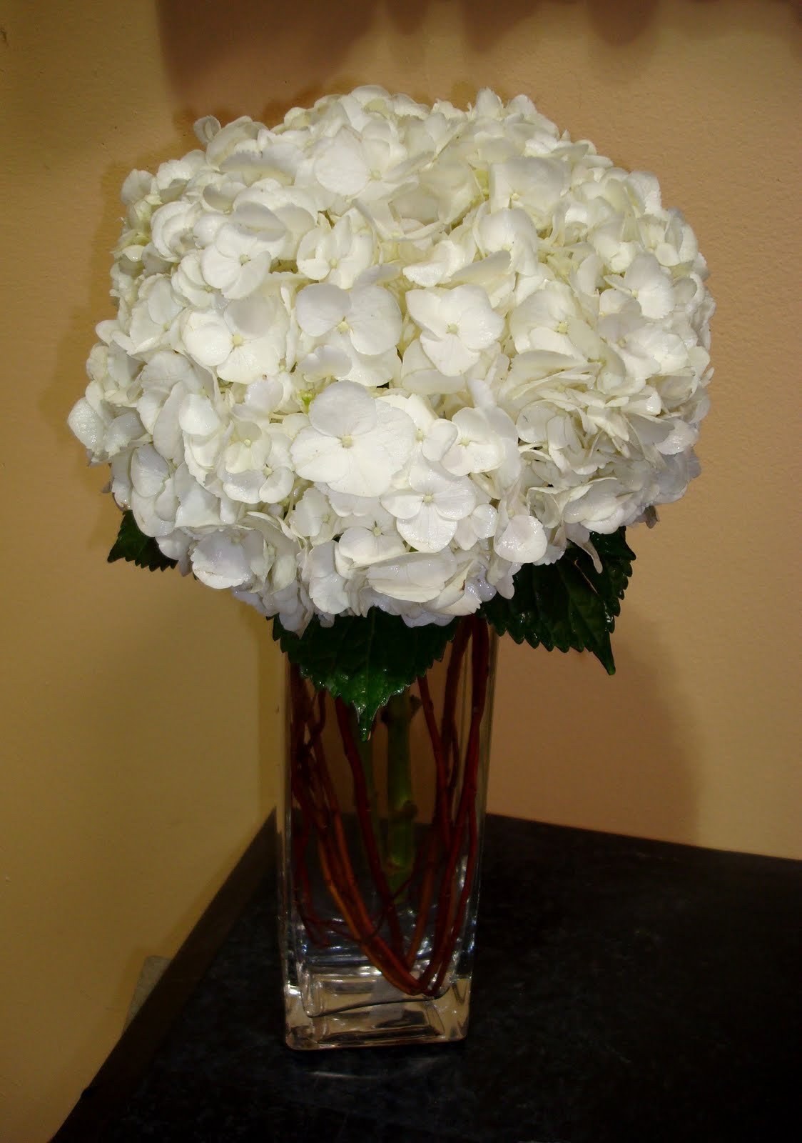 hydrangea wedding centerpieces