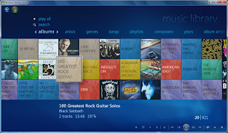 Windows Media Center Library