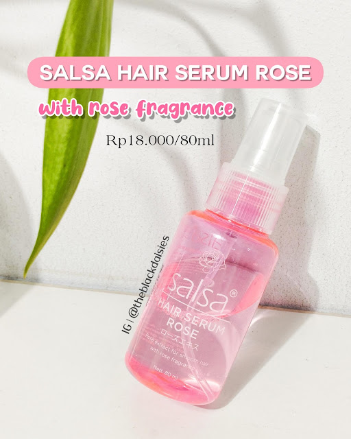 Review Rekomendasi Hair Mist Murah Salsa Hair Serum Rose