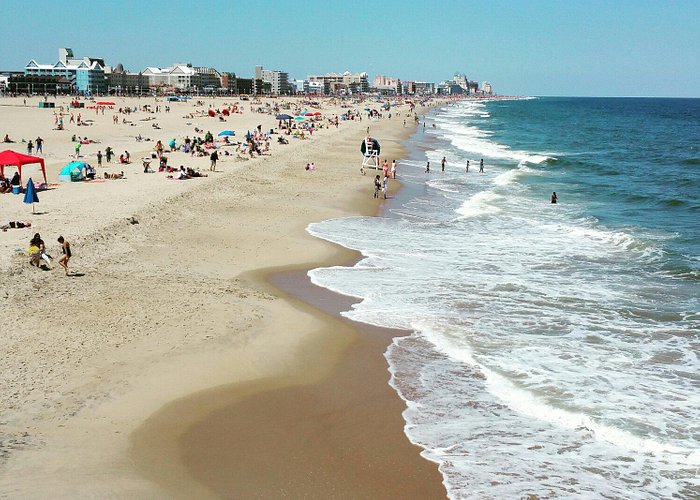 ocean city beach view