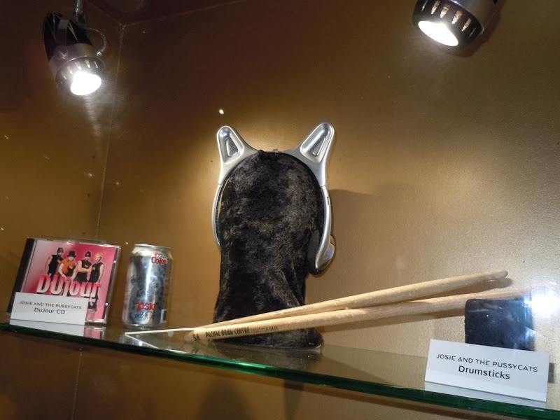 Actual Josie and the Pussycats movie props