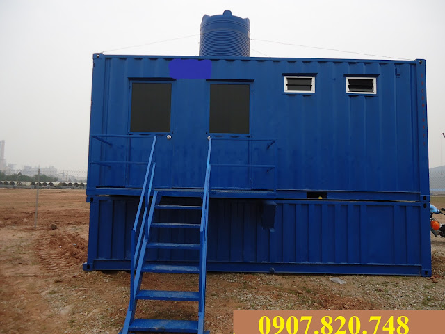 CONTAINER TOILET TẠI CÔNG TRƯỜNG