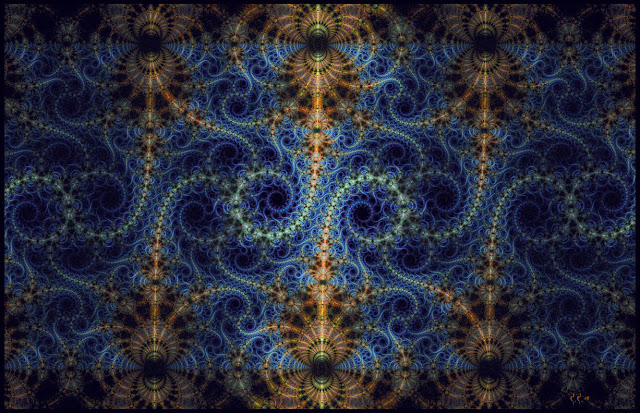 blue fractal