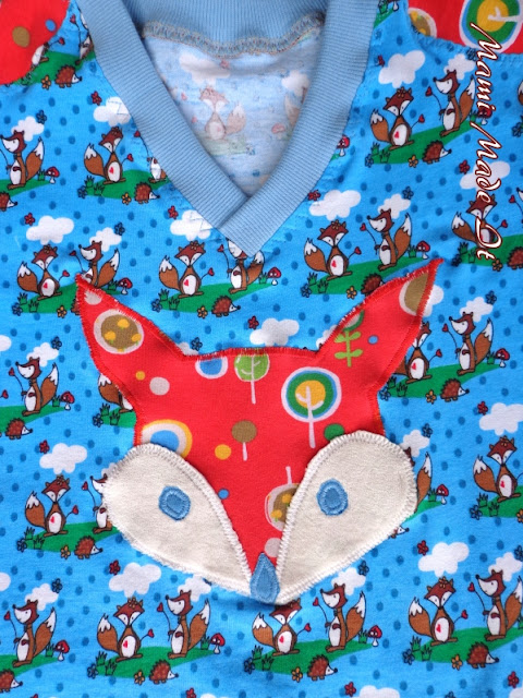 V-Neck and Fox - V-Ausschnitt und Fuchs