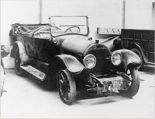 Cadillac vert olive de Seznec 1923