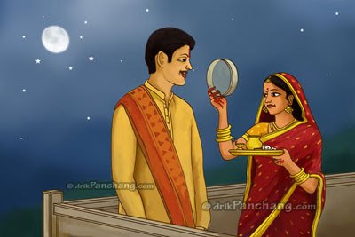 Karva-chauth-husband-wife-pic-images