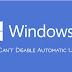 You Can't Disable Automatic Update In Windows 10