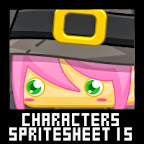 Witch Character Spritesheet