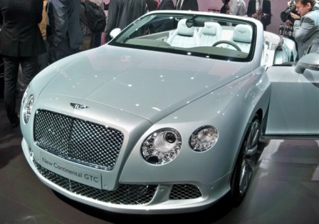 2012 Bentley Continental GTC Unveiled at Frankfurt Auto Show