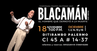 BLACAMAN con Sebastián Ospina | TEATRO DITIRAMBO | Palermo