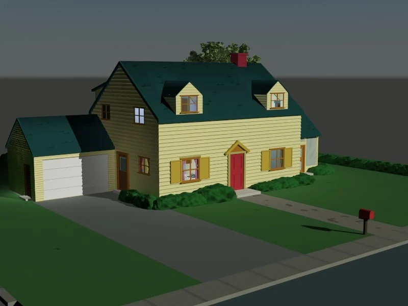 3ds griffin house family guy