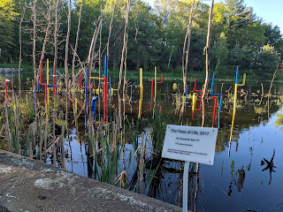 the "Trees of Life" at the Sculpture Park, Panther Way