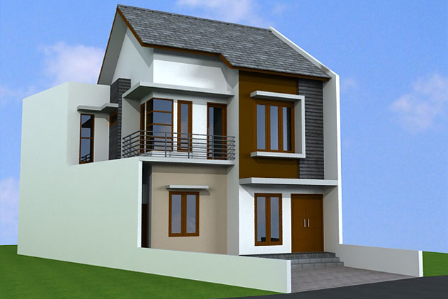 Gambar Desain Rumah Minimalis Modern Model Terbaru 2014  Gambar 