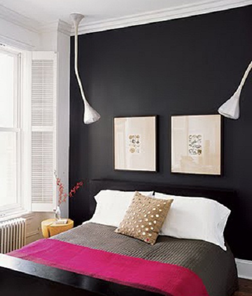 Black And Pink Bedroom Ideas