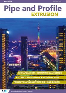 Pipe and Profile Extrusion - May 2019 | ISSN 2053-7182 | TRUE PDF | Bimestrale | Professionisti | Polimeri | Materie Plastiche | Chimica
Pipe and Profile Extrusion is a magazine written specifically for plastic pipe and profile extruders around the globe.
Published six times a year, Pipe and Profile Extrusion covers key technical developments, market trends, strategic business issues, legislative announcements, company profiles and new product launches. Unlike other general plastics magazines, Pipe and Profile Extrusion is 100% focused on the specific information needs of pipe and profile extruders.
Film and Sheet Extrusion offers:
- Comprehensive global coverage
- Targeted editorial content
- In-depth market knowledge
- Highly competitive advertisement rates
- An effective and efficient route to market