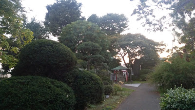 東大和市の慶性院　綺麗な庭