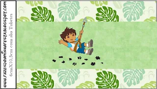 Go Diego Go Free Printable Labels.