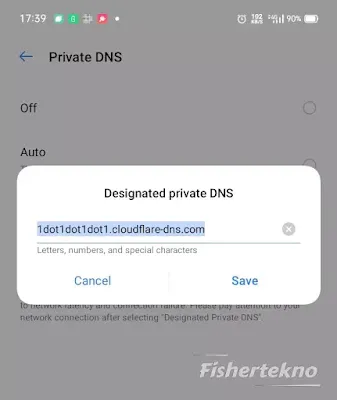 Isi DNS Cloudflare