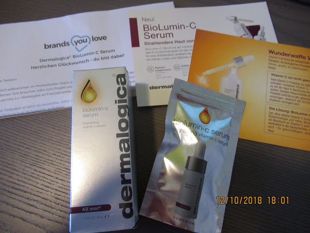 mein  Dermalogica BioLumin-C Serum Testpaket