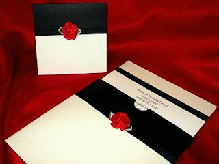 Wedding Cards and Invitations with Roses