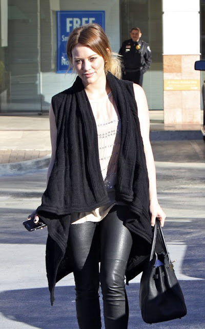 Hilary Duff out in Studio City