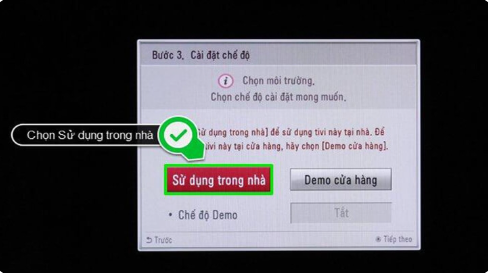 Cách reset tivi LG thường