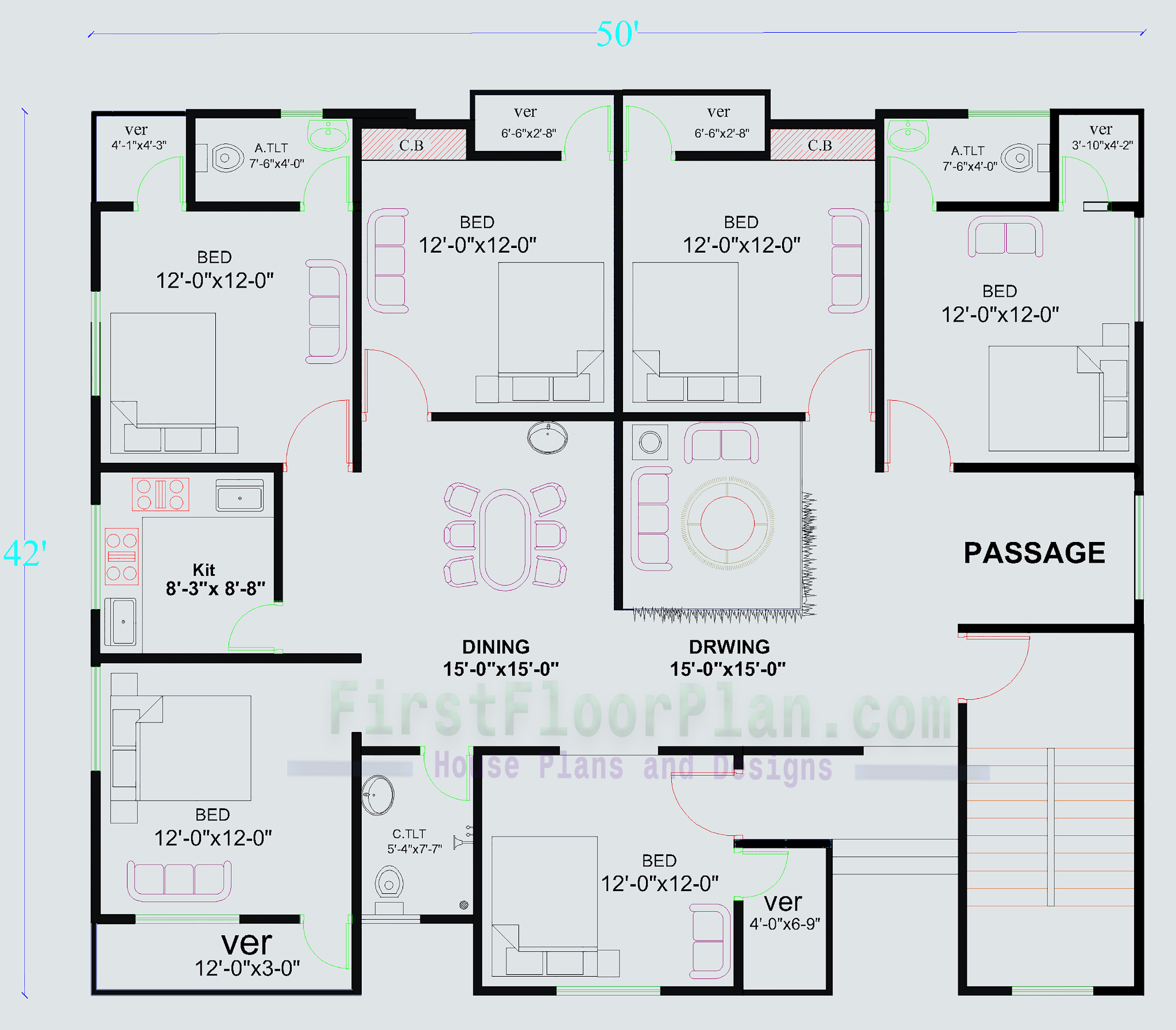 Village House Plan | 2000 SQ FT