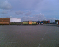 Freight train in Europort