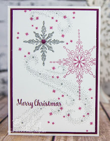 Star Of Light Recessed Star Christmas Card - Buy Stampin' Up! UK here