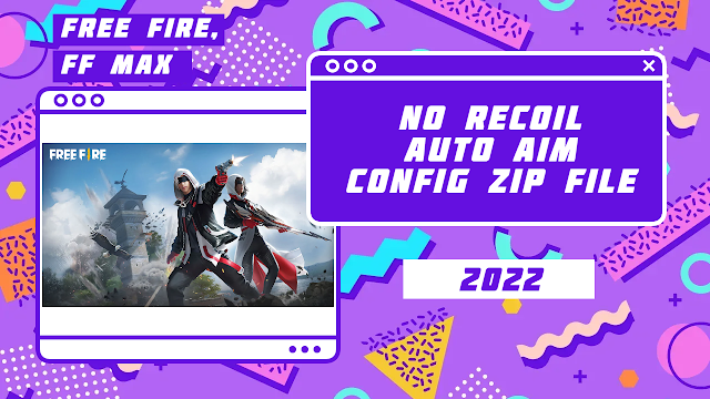 Free Fire Max No Recoil Auto Aim Config Glitch Zip Script File Download FF