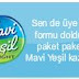 Mavi Yeşil'den hediye paketi