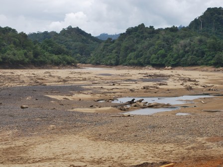 SingaLautMetrO: SUNGAI BALUI DI BELAGA, SARAWAK HILANG!!