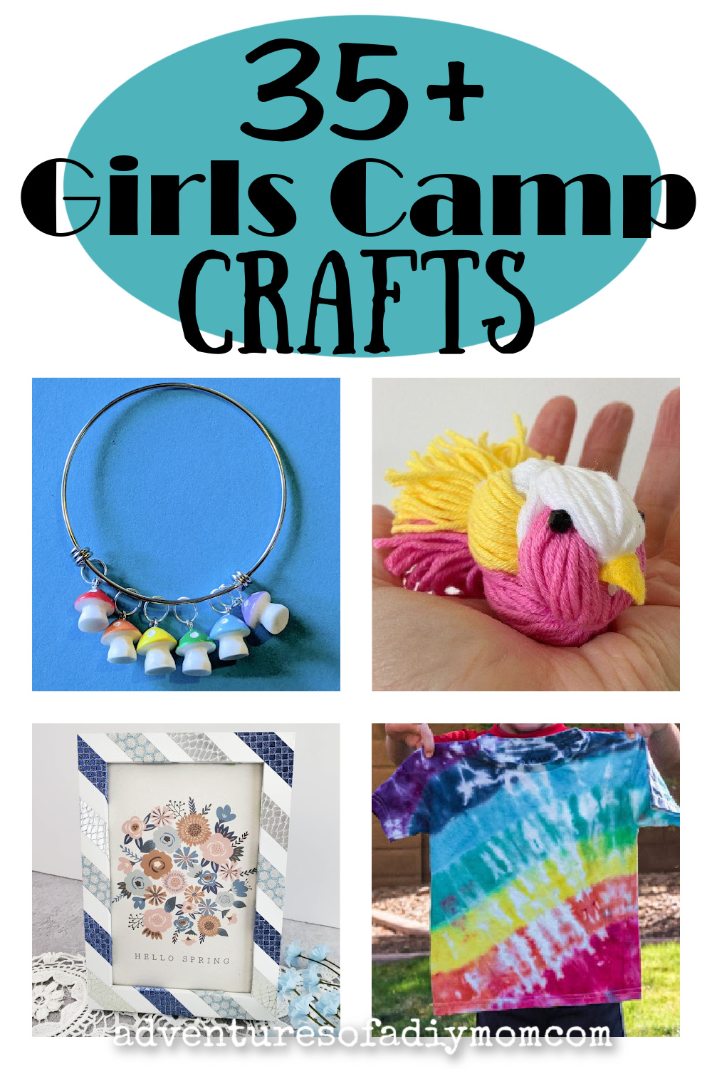 35+ Crafts for Camping (Girls Camp Crafts) - Adventures of a DIY Mom