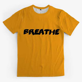 Breathe All-over Unisex Tee Shirt Amber