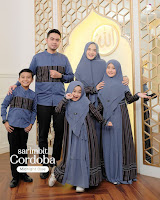 Koleksi Terbaru Sarimbit Cordoba by Dienna | Baju Gamis Sarimbit Keluarga 2024