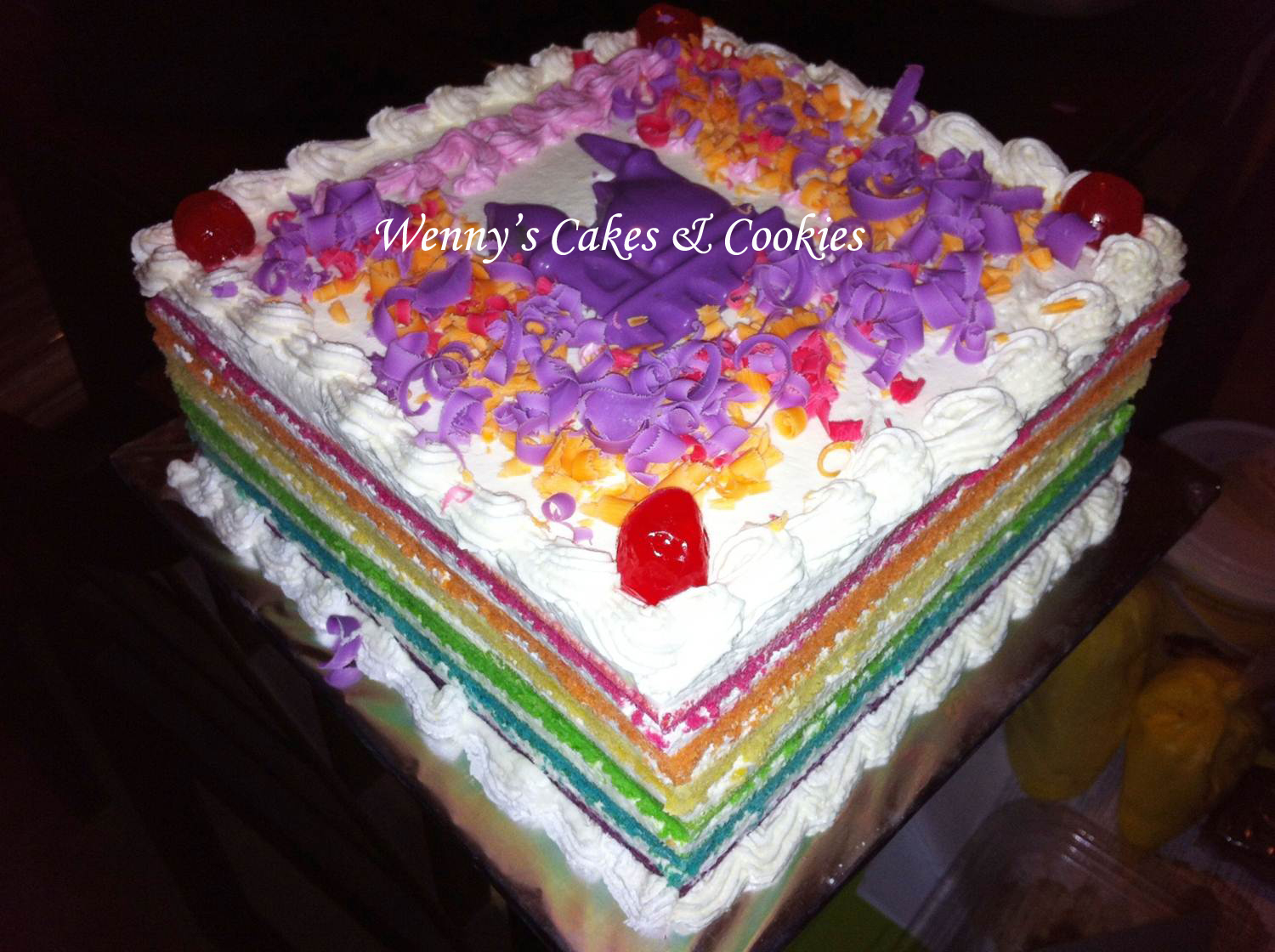 Wenny's Cakes & Cookies: Rainbow-Lebaran 2012