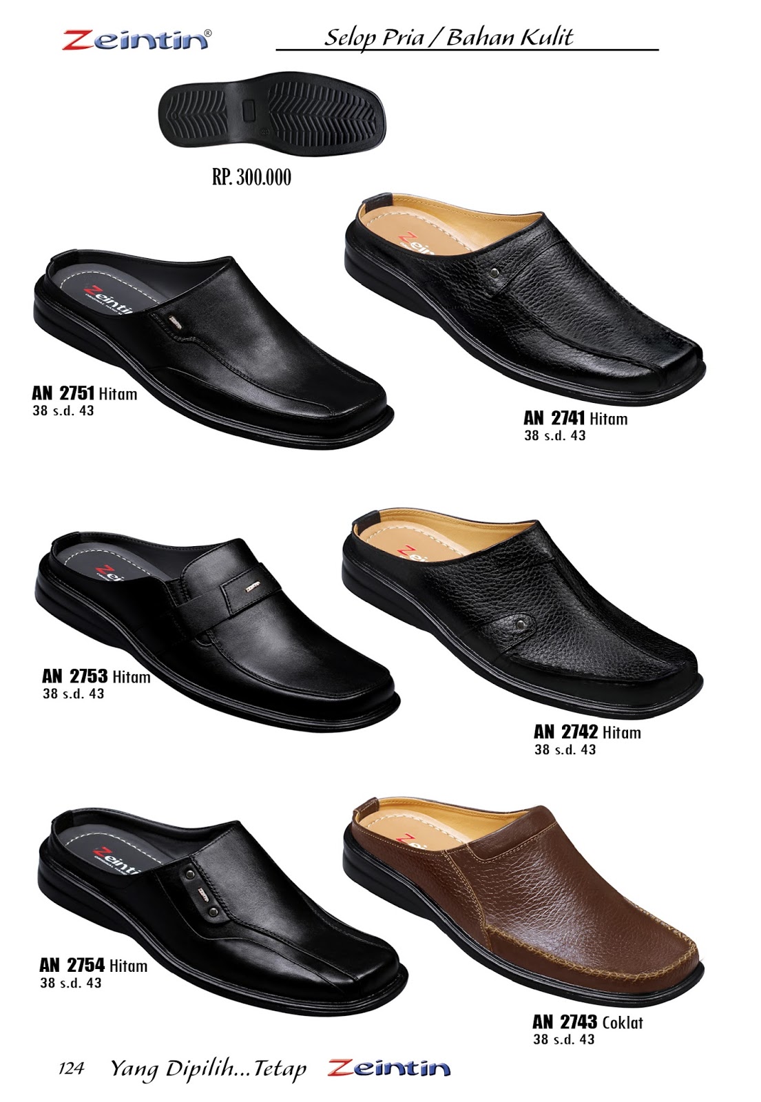 Sepatu Sandal  Pria  Selop  Online Mall Sepatu dan Tas 