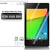 SUPCASE Premium Ultra Clear Screen Protector for New Google Nexus 7 FHD 2nd Generation Tablet (2 Pack(