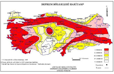 Türkiye'de Deprem Fay Hatları / Selçik Haber